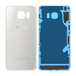 Samsung Galaxy S6 G920F - Carcasă Baterie (White Pearl) - GH82-09825B Genuine Service Pack