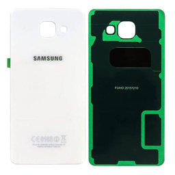 Samsung Galaxy A5 A510F (2016) - Carcasă Baterie (White) - GH82-11020C Genuine Service Pack