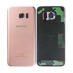 Samsung Galaxy S7 Edge G935F - Carcasă Baterie (Pink) - GH82-11346E Genuine Service Pack