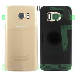 Samsung Galaxy S7 G930F - Carcasă Baterie (Gold) - GH82-11384C Genuine Service Pack