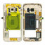 Samsung Galaxy S6 Edge G925F - Ramă Mijlocie (Auriu) - GH96-08376C Genuine Service Pack