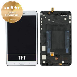 Samsung Galaxy Tab 4 7.0 T230 - Ecran LCD + Sticlă Tactilă + Ramă (White) - GH97-15864B Genuine Service Pack