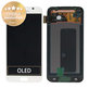 Samsung Galaxy S6 G920F - Ecran LCD + Sticlă Tactilă (White Pearl) - GH97-17260B Genuine Service Pack