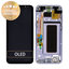Samsung Galaxy S8 Plus G955F - Ecran LCD + Sticlă Tactilă + Ramă (Orchid Gray) - GH97-20470C, GH97-20564C, GH97-20565C Genuine Service Pack
