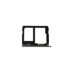 Samsung Galaxy A3 A310F (2016), A5 A510F - SIM/Slot SD (Negru) - GH98-38665B Genuine Service Pack