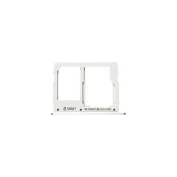 Samsung Galaxy A3 A310F (2016), A5 A510F - SIM/Slot SD (White) - GH98-38665C Genuine Service Pack