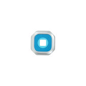 Samsung Galaxy A3 A310F (2016) - Ramă Cameră Spate (White) - GH98-38832C Genuine Service Pack