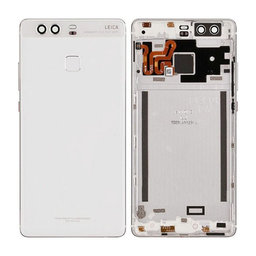 Huawei P9 - Carcasă Baterie + Senzor Ampentruntă (Ceramic White)