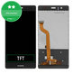 Huawei P9 - Ecran LCD + Sticlă Tactilă (Black) TFT