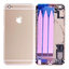 Apple iPhone 6S Plus - Carcasă Spate cu Piese Mici (Gold)