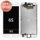 Ecran pentru iPhone 6S, White, Sticlă tactilă cu ramă, Refurbished