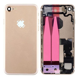 Apple iPhone 7 - Carcasă Spate cu Piese Mici (Gold)