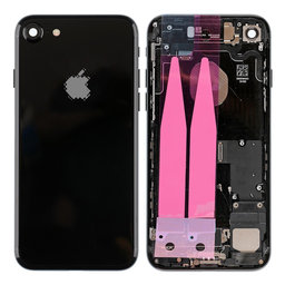 Apple iPhone 7 - Carcasă Spate cu Piese Mici (Jet Black)