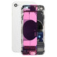 Apple iPhone 8 - Carcasă Spate cu Piese Mici (Silver)