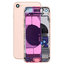 Apple iPhone 8 - Carcasă Spate cu Piese Mici (Gold)