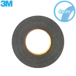 3M - Bandă adezivă pe ambele fete - 10mm x 50m (negru)