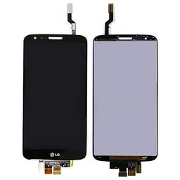 LG G2 D802 - Ecran LCD + Sticlă Tactilă (Negru) - ACQ87040901
