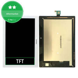Lenovo IdeaTab A10-30 TB2-X30F - Ecran LCD + Sticlă Tactilă (White) TFT