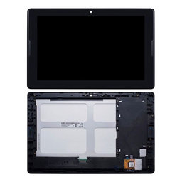 Lenovo IdeaTab A10 - 70 A7600 - Ecran LCD + Sticlă Tactilă + Ramă (Black) TFT