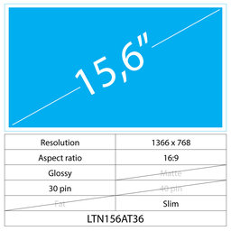 Lenovo IdeaPad Lenovo IdeaPad 530S 81H1 15.6 LCD Slim Lucios 30 pin HD