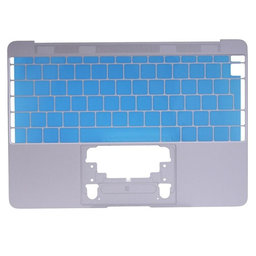 Apple MacBook 12" A1534 (Early 2015) - Superior Ramă Tastatură UK (Space Gray)