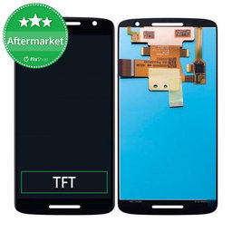 Motorola Moto X Play XT1562 - Ecran LCD + Sticlă Tactilă (Black) TFT