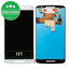 Motorola Moto X Play XT1562 - Ecran LCD + Sticlă Tactilă (White) TFT