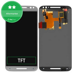 Motorola Moto X Style XT 1572 - Ecran LCD + Sticlă Tactilă (White) TFT