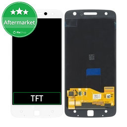 Motorola Moto Z XT1650 - Ecran LCD + Sticlă Tactilă (White) TFT