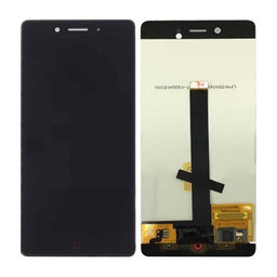 Nubia Z11 - Ecran LCD + Sticlă Tactilă (Black) TFT