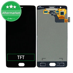 OnePlus 3T - Ecran LCD + Sticlă Tactilă (Black) TFT