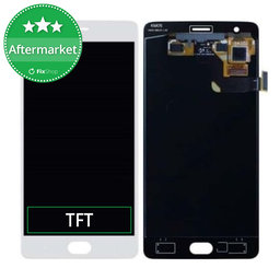OnePlus 3T - Ecran LCD + Sticlă Tactilă (White) TFT