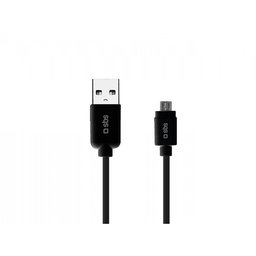 SBS - Cablu - USB / Micro-USB, (3m), negru