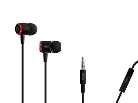 SBS - Studio Mix 40 Că?ti cu microfon, negru