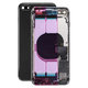Apple iPhone 8 Plus - Carcasă Spate cu Piese Mici (Space Gray)