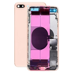 Apple iPhone 8 Plus - Carcasă spate cu piese mici (Gold)