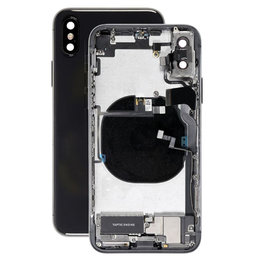 Apple iPhone X - Carcasă Spate cu Piese Mici (Space Gray)