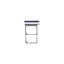 Nokia 3 - Slot SIM (Albastru închis) - MENE152010A Genuine Service Pack