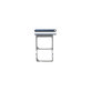 Nokia 3 - Slot SIM (Tempered Blue) - MENE152010A Genuine Service Pack