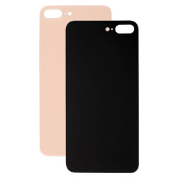Apple iPhone 8 Plus - Sticlă Carcasă Spate (Gold)
