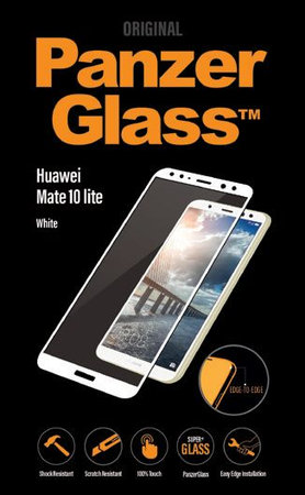 PanzerGlass - Sticlă întârită pentru Huawei Mate 10 lite, albă