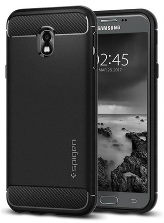 Spigen - Husă Rugged pentru Samsung Galaxy J3 2017, negru