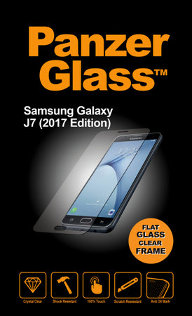 PanzerGlass - Sticlă întârită pentru Samsung Galaxy J7 (2017), transparentă