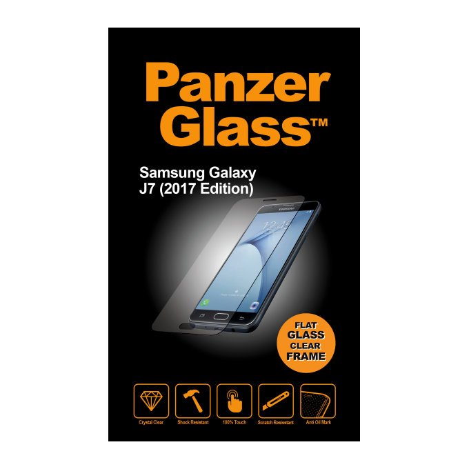 PanzerGlass - Sticlă întârită pentru Samsung Galaxy J7 (2017), transparentă