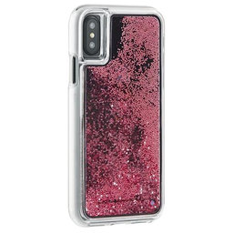 Case-Mate - Husă Waterfall pentru Apple iPhone X/XS, aur roz