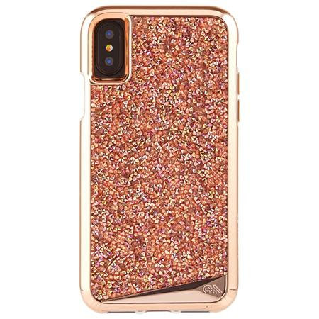 Case-Mate - Husă Brilliance pentru Apple iPhone X/XS, aur roz