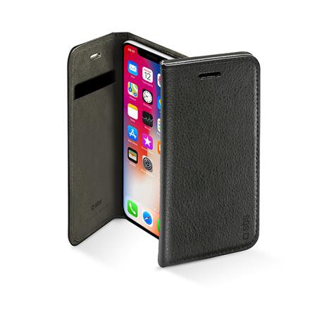 SBS - Book Case Caz pentru iPhone X, XS & 11 Pro, negru