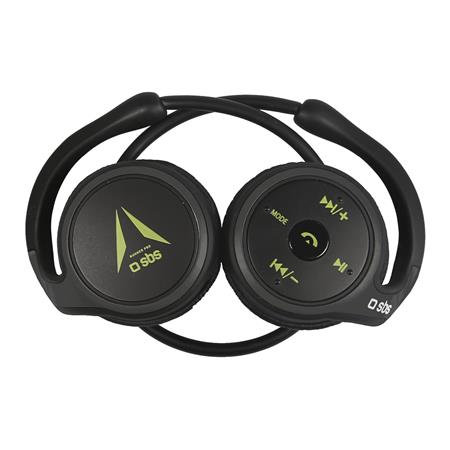 SBS - Că?ti Bluetooth pentru sport Black Runner, negru