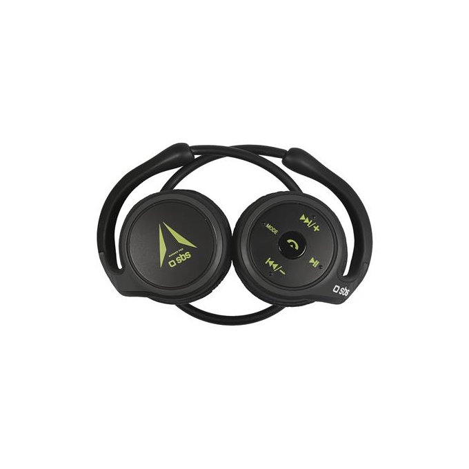 SBS - Că?ti Bluetooth pentru sport Black Runner, negru