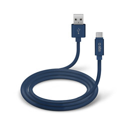 SBS - Cablu - USB / USB-C (1m), alb